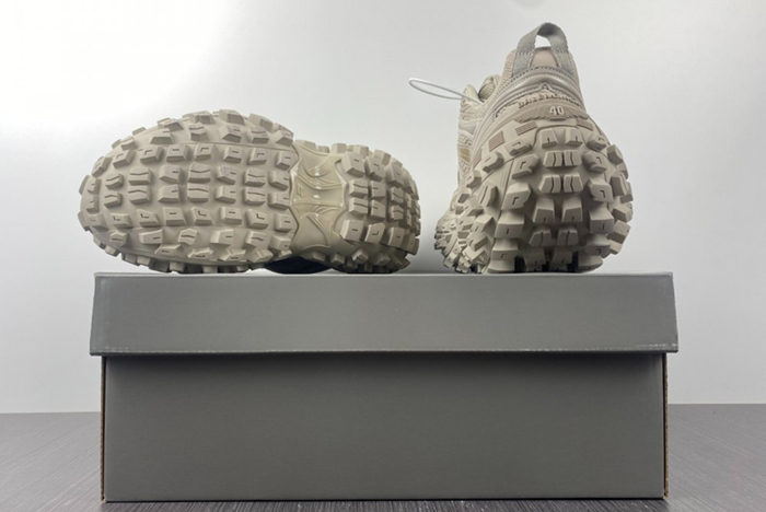 Balenciaga Defender Trainers in beige mesh and nylon 685613W2RA69700