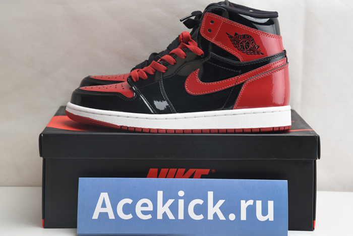 Air Jordan 1 High OG “Bred Patent” 555088-063