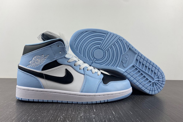 Jordan 1 Mid Ice Blue 555112-401