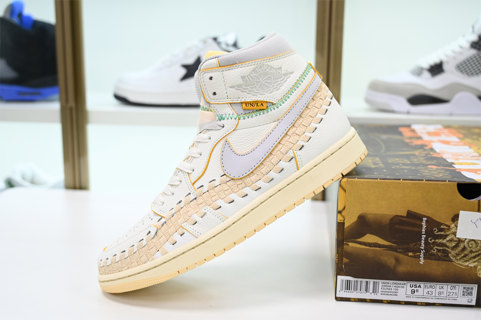 Jordan 1 Retro High OG SP Union Woven Sail FD2565-100