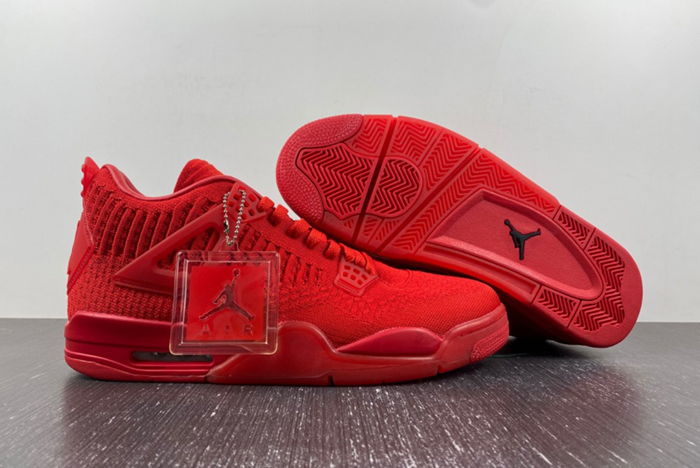 Jordan 4 Retro Flyknit Red - AQ3559-600