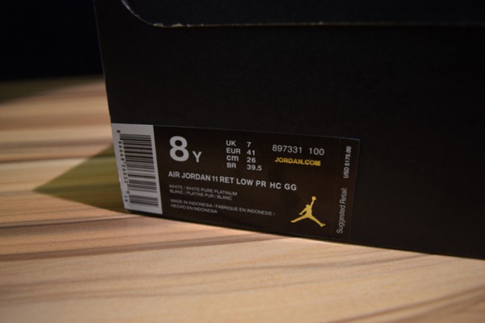 Air Jordan 11 Low Heiress Frost White 897331-100