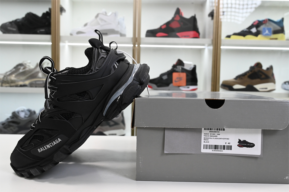 BALENCIAGA  ledTRACK RUNNERS BLUE 542436 W1GB 1000