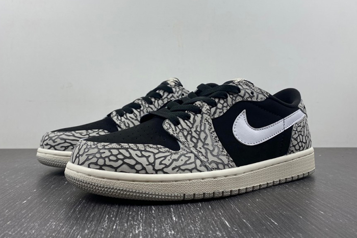 Jordan 1 Retro Low OG Black Cement - CZ0790-001