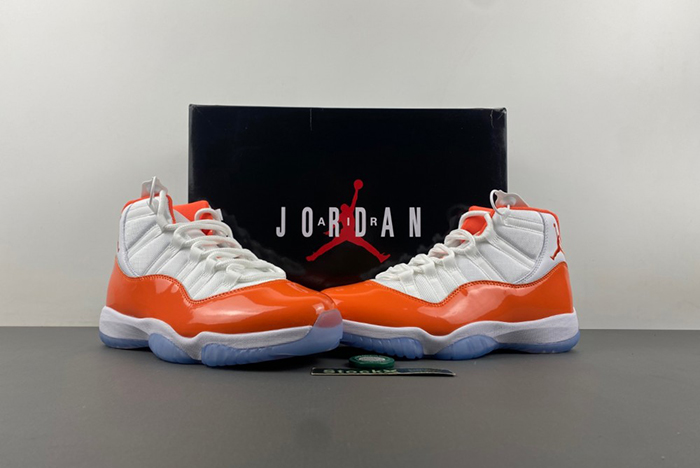 Air Jordan 11  orange 378037-002
