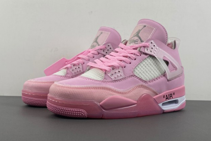 JORDAN 4 OFF WHITE PINK  CV9388-105