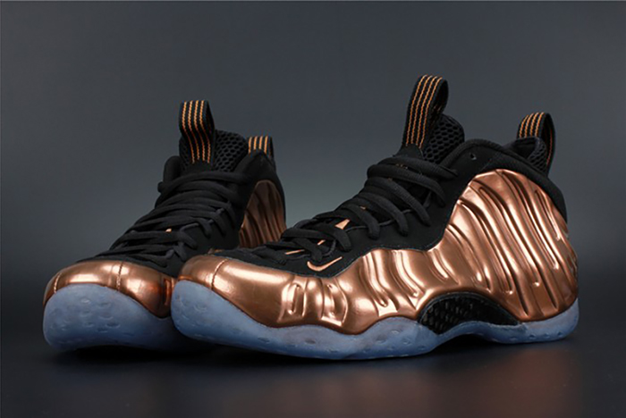 Nike Air Foamposite One "Copper" Black/ Metallic mens 314996-007