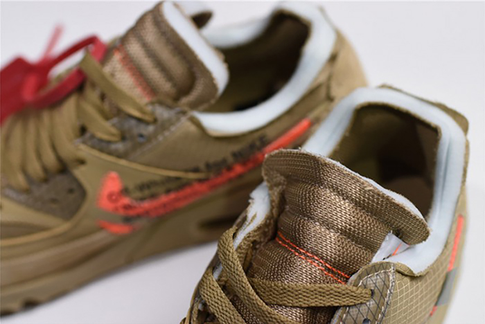 Off-White  Nike Air Max 90 Desert Ore AA7293-200