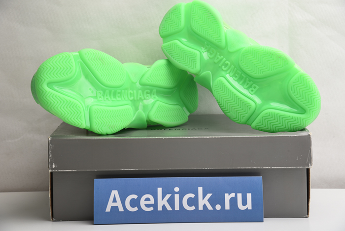 BALENCIAGA TRIPLE S NEON GREEN - 541624 W09OL 3801