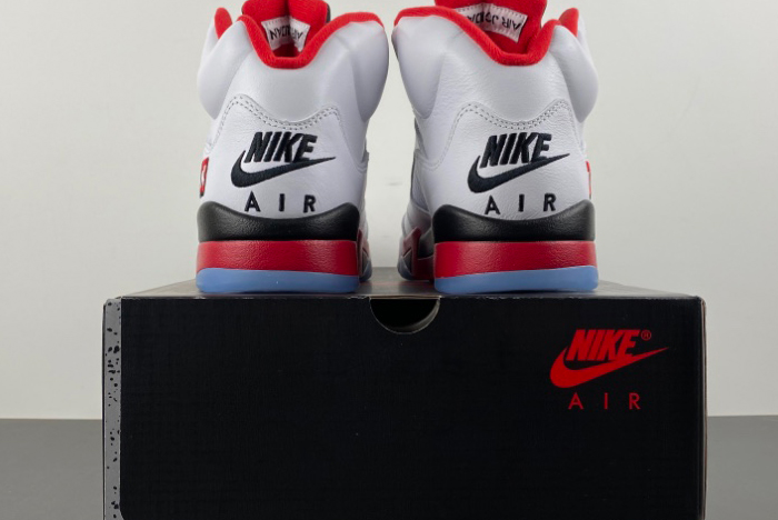 Air Jordan 5  Fire Red Black Tongue HQ7978-101