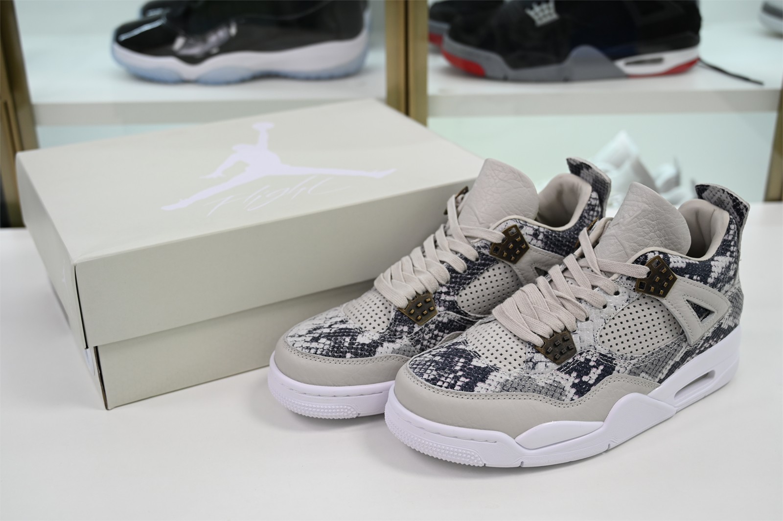 Jordan 4 Retro Snakeskin Men's - 819139-030