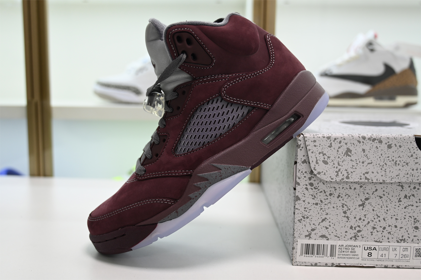 Air Jordan 5 Burgundy 2023 DZ4131-600