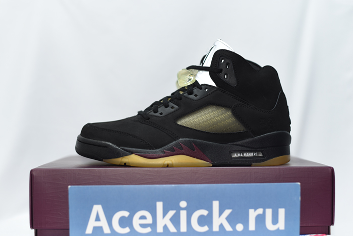 A Ma Maniére x Air Jordan 5 Black FD1330-001
