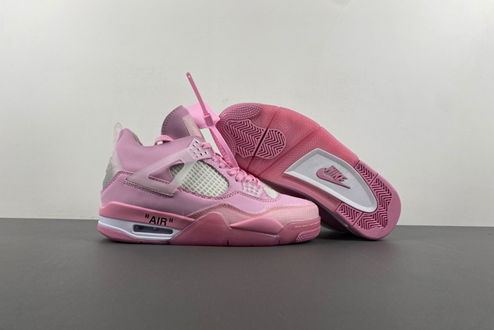 JORDAN 4 OFF WHITE PINK  CV9388-105