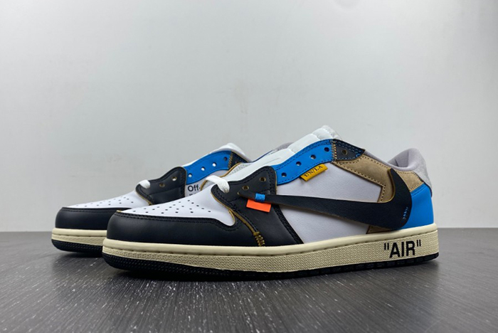 Union LA x Off-White x Nike Air Jordan 1 Low OG CZ0790-108