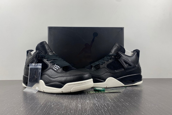 Jordan 4 Retro Pony Hair Black Men