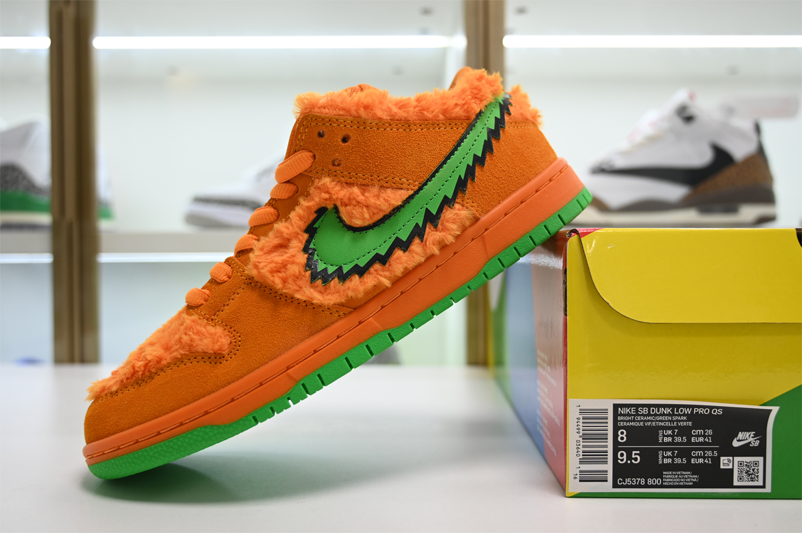 Grateful Dead x Nike SB Dunk Low Orange CJ5378-800