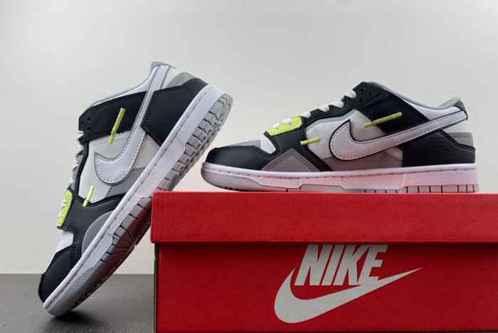 Nike Dunk Low Scrap Wolf Grey Light Lemon Twis DC9723-001