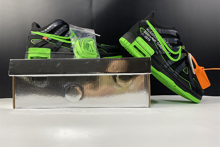 Nike Air Rubber Dunk Off-White Green Strike Men