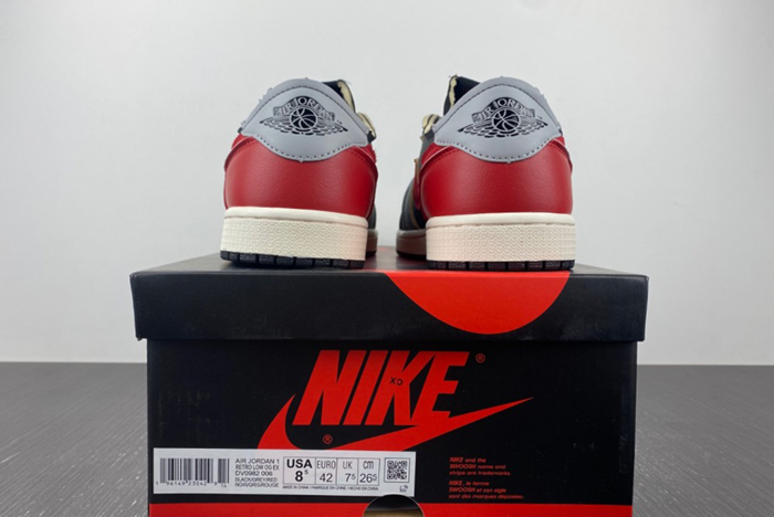 Jordan 1 Low OG EX Black Smoke Grey DV0982-006