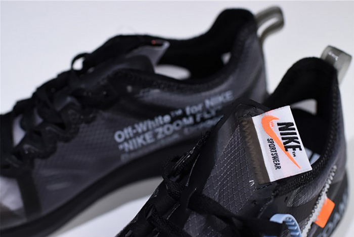 Off-White  Nike Zoom Fly Black AJ4588-001