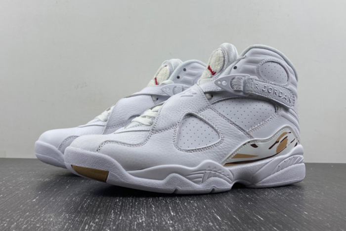 Jordan 8 Retro OVO White Men's - AA1239-135