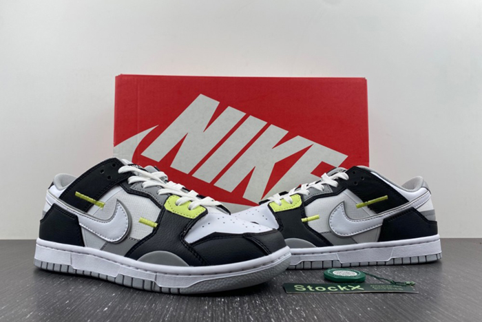 Nike Dunk Low Scrap Wolf Grey Light Lemon Twis DC9723-001
