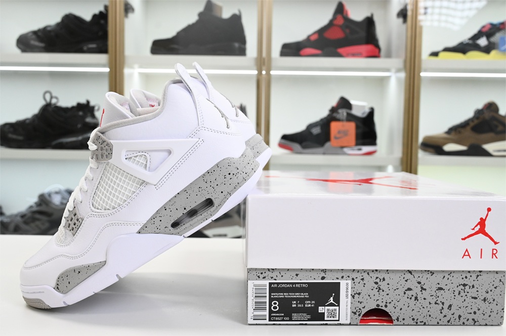 Air Jordan 4 Retro White Oreo CT8527-100