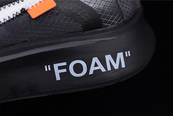 Off-White  Nike Zoom Fly Black AJ4588-001