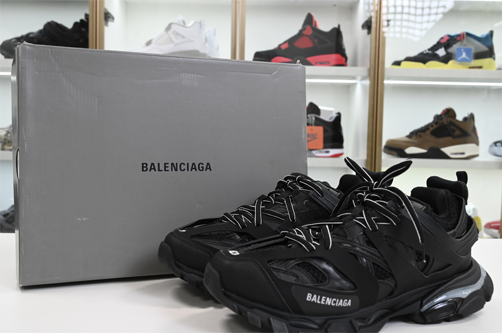BALENCIAGA  ledTRACK RUNNERS BLUE 542436 W1GB 1000