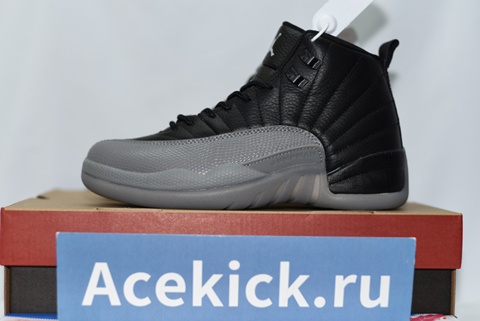 Air Jordan 12 Black Wolf Grey CT8013-019
