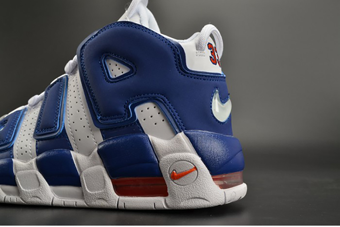 Nike Air More Uptempo "Knicks" White/Deep Royal Blue womens 415082-103