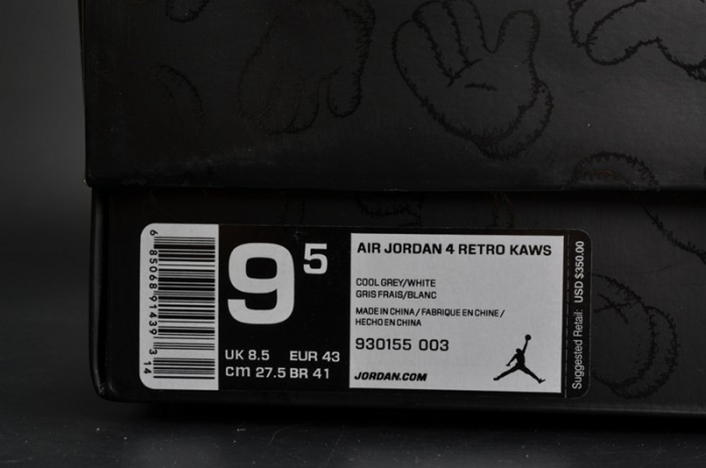 KAWS x Air Jordan 4