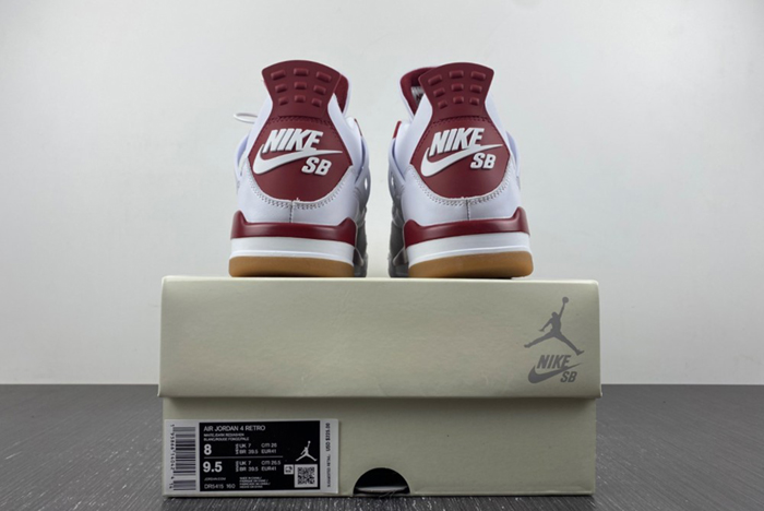 Nike SB x Air Jordan 4  Red DR5415-160