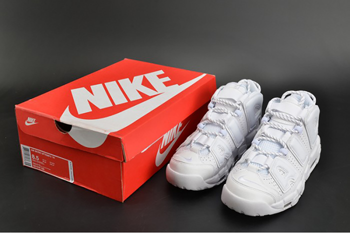 Nike Air More Uptempo "Triple White" mens 921948-100