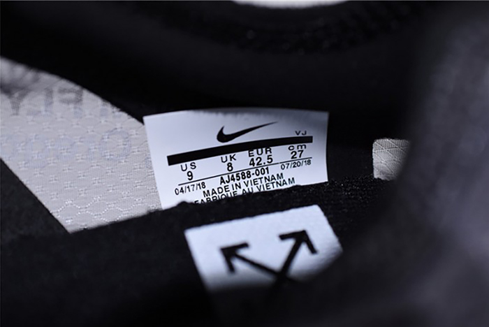 Off-White  Nike Zoom Fly Black AJ4588-001