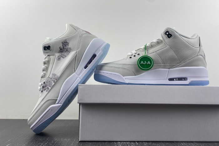 Air Jordan 3 WHITE FN0344-666