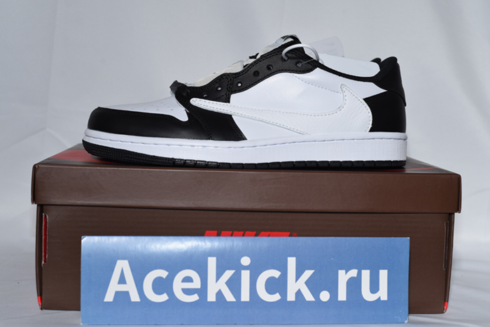 TRAVIS SCOTT X AIR JORDAN 1 LOW WHITE/BLACK/WHITE DM7866-007