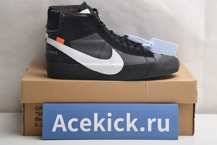 Off-White  Nike Blazer Black AA3832-001