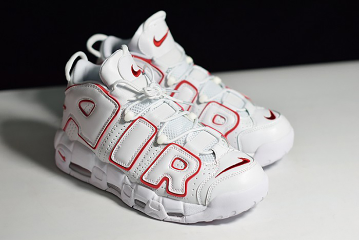 Nike Air More Uptempo 96 White Varsity Red 921948-102