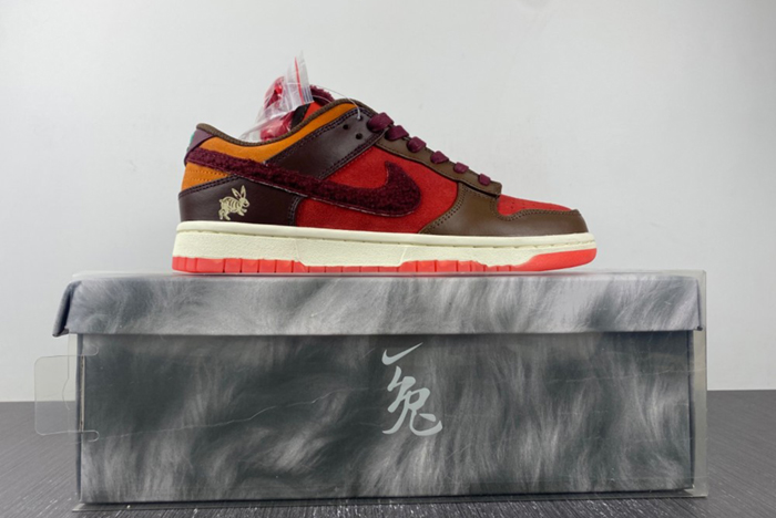Nike Dunk Low Year of the Rabbit Orange FD4203-661