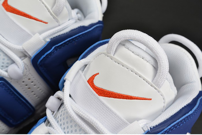 Nike Air More Uptempo "Knicks" White/Deep Royal Blue womens 415082-103