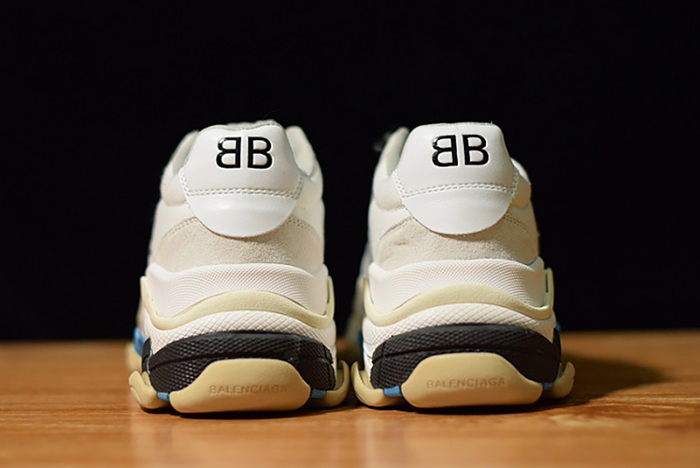 Balenciaga Triple S White Suede  500597 W0971 9000