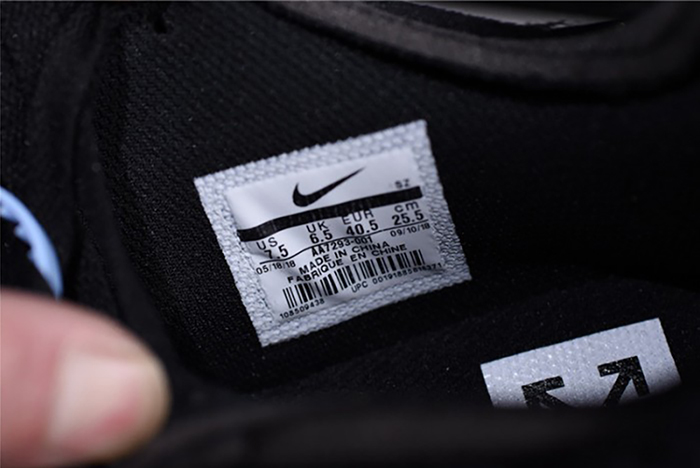 Off-White  Nike Air Max 90 Black Cone White AA7293-001