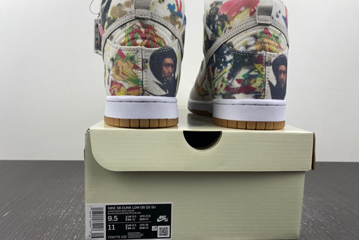 Sup x Nike SB Dunk High  Rammellzee FD8779-100