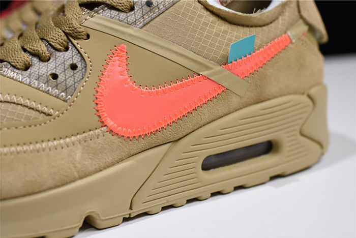 Off-White  Nike Air Max 90 Desert Ore AA7293-200