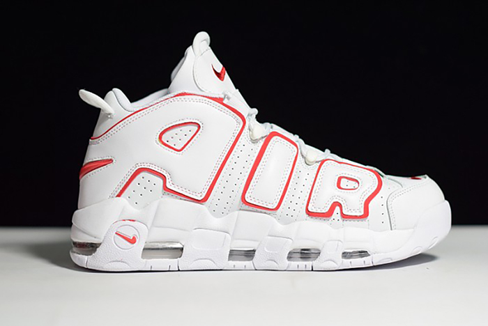 Nike Air More Uptempo 96 White Varsity Red 921948-102