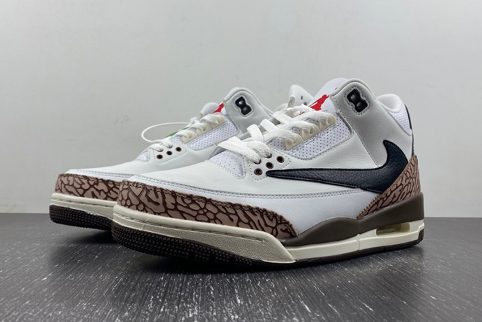 Travis Scott x Air Jordan 3  136064-168