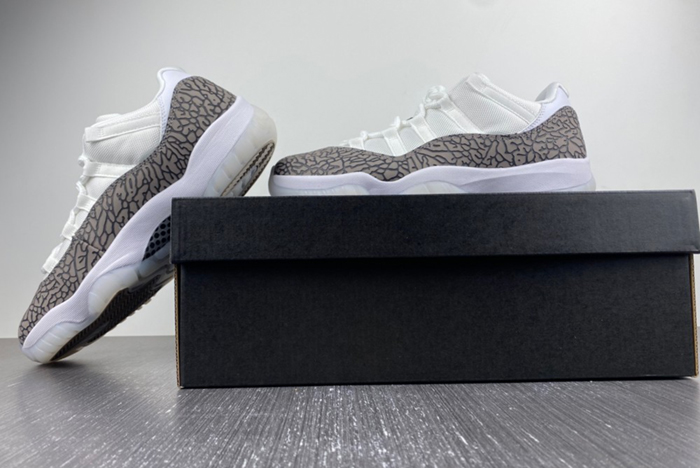 Air Jordan 11 Low Black Elephant AV2187-140