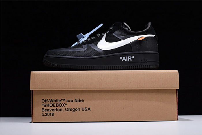 Off-White  Nike Air Force 1 Black AO4606-001